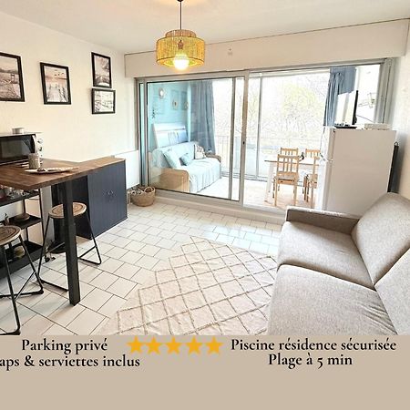 Appart Grande Motte Quartier Couchant - Parking - Balcon- Piscine - Plage 300M La Grande Motte Luaran gambar