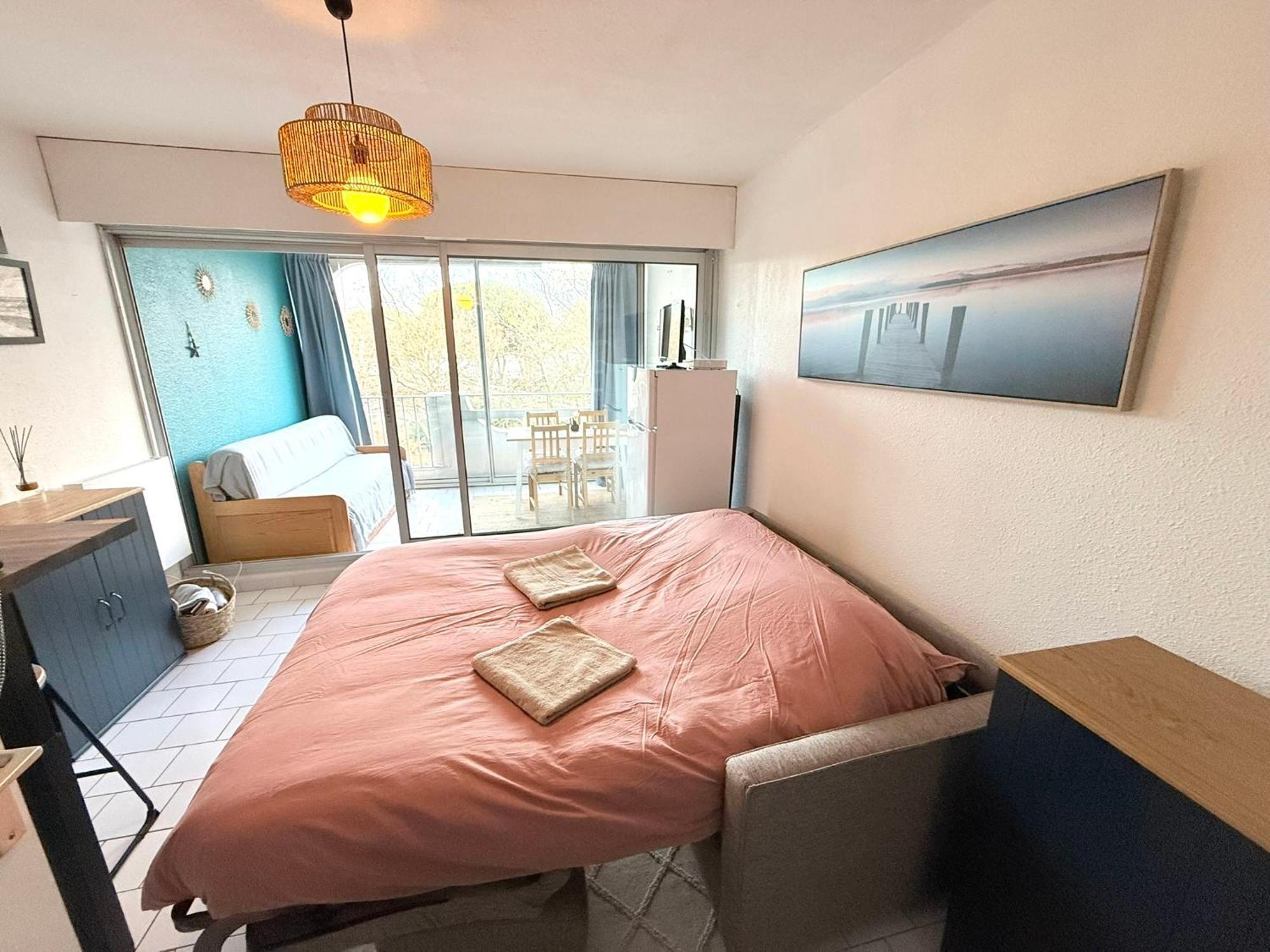 Appart Grande Motte Quartier Couchant - Parking - Balcon- Piscine - Plage 300M La Grande Motte Luaran gambar