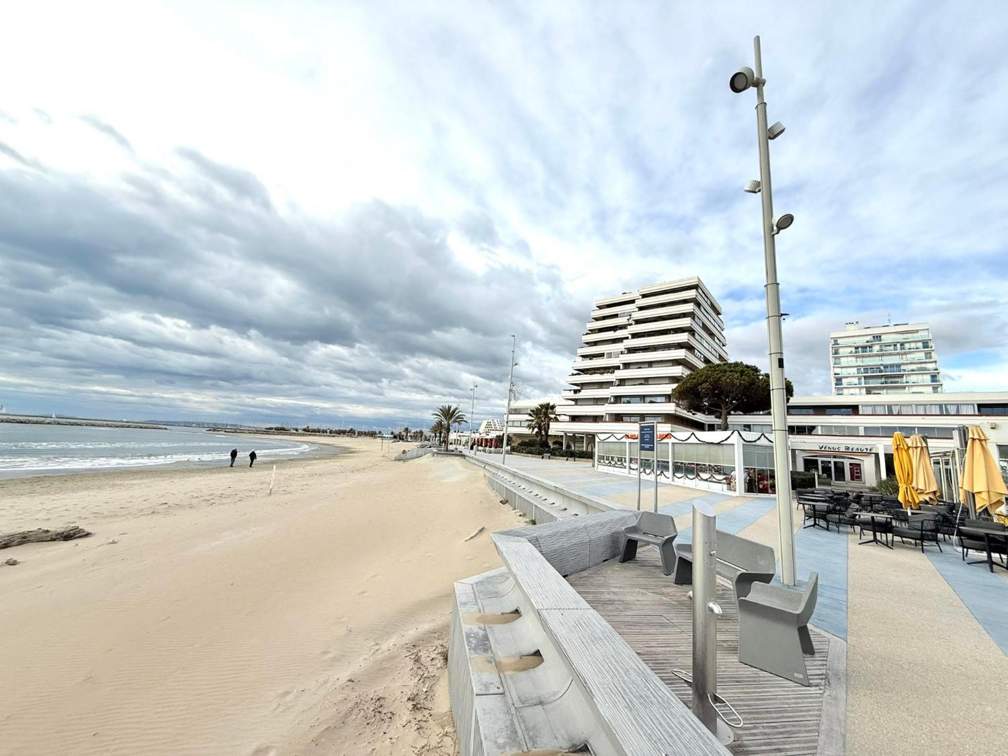 Appart Grande Motte Quartier Couchant - Parking - Balcon- Piscine - Plage 300M La Grande Motte Luaran gambar