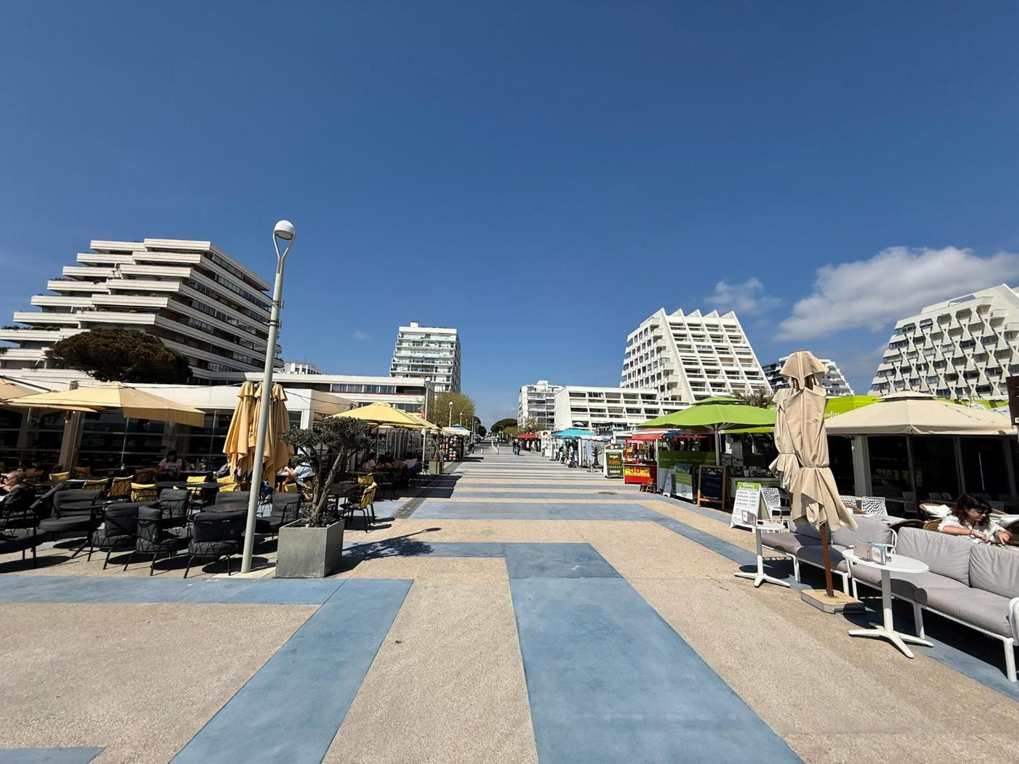 Appart Grande Motte Quartier Couchant - Parking - Balcon- Piscine - Plage 300M La Grande Motte Luaran gambar